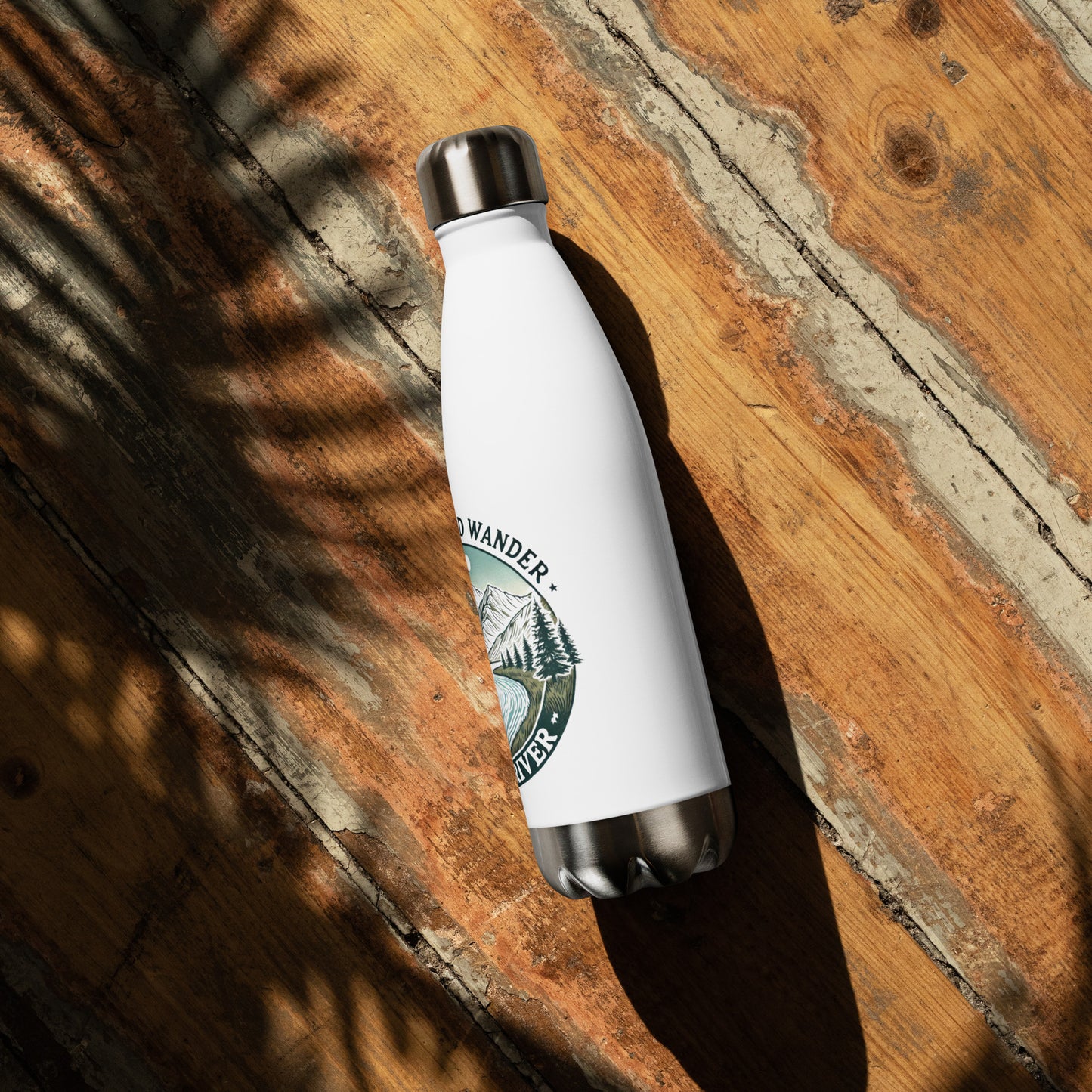 Stainless steel water bottle