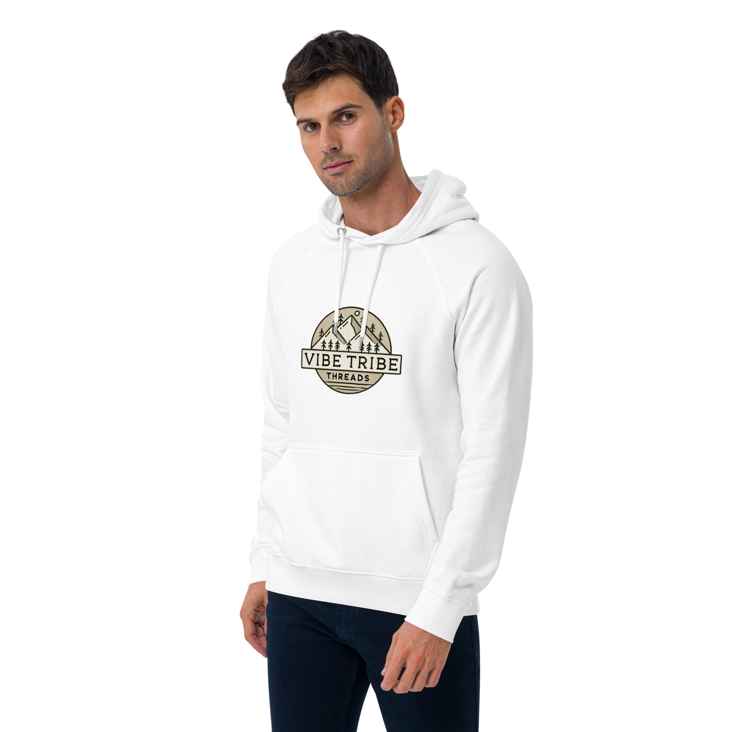 Unisex eco raglan hoodie