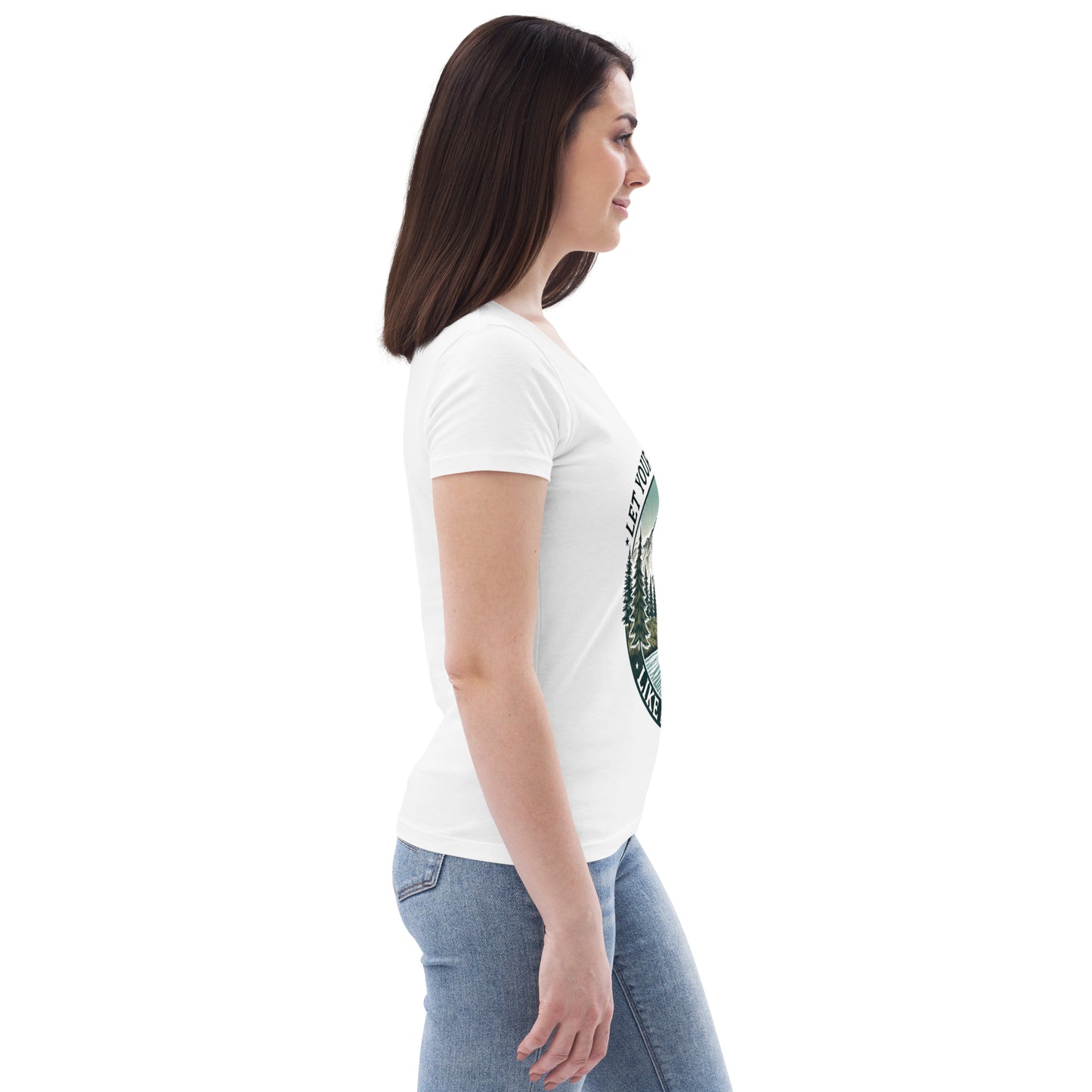 Women's fitted eco tee