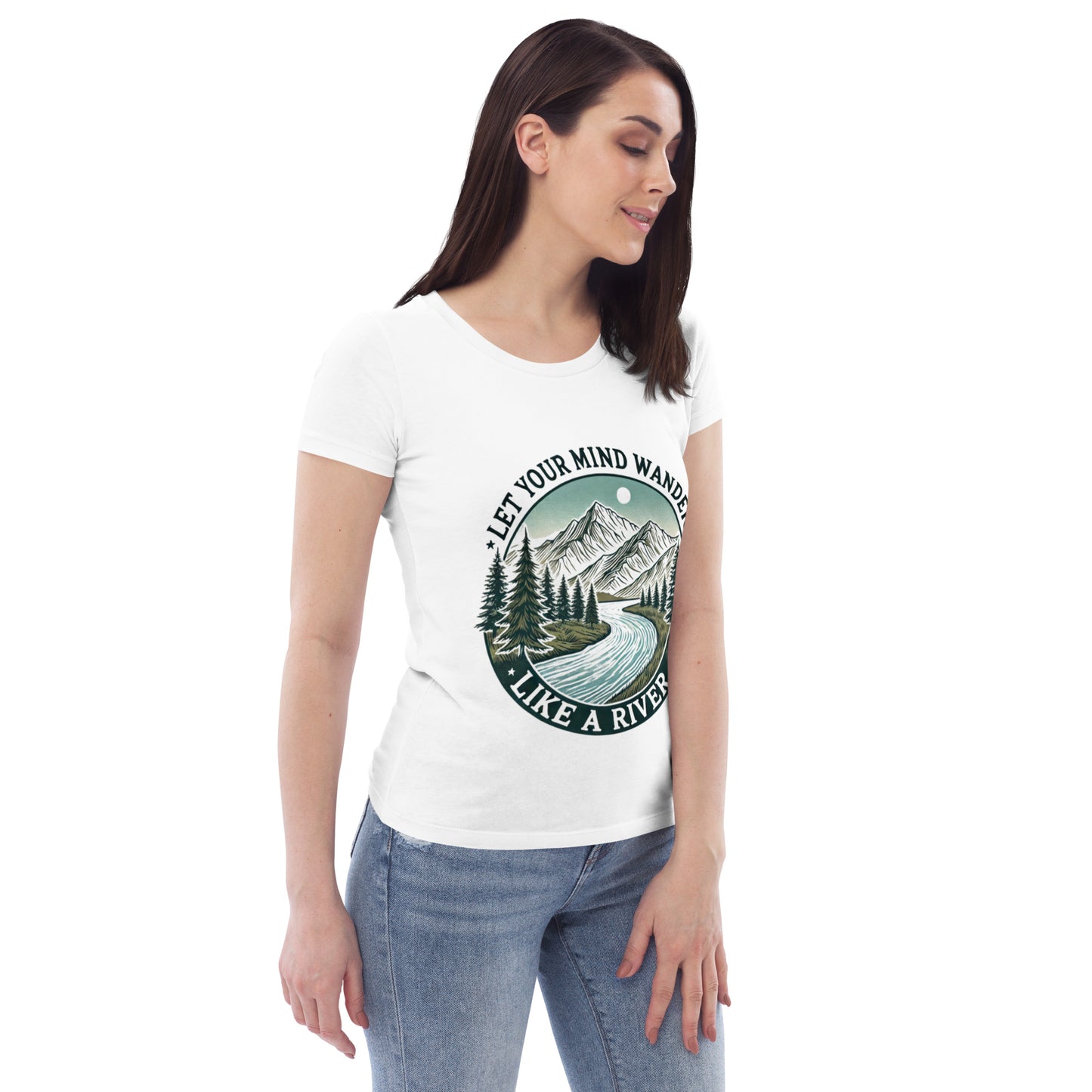 Women's fitted eco tee